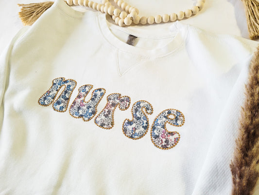 Nurse Sweatshirt - Pearl collection