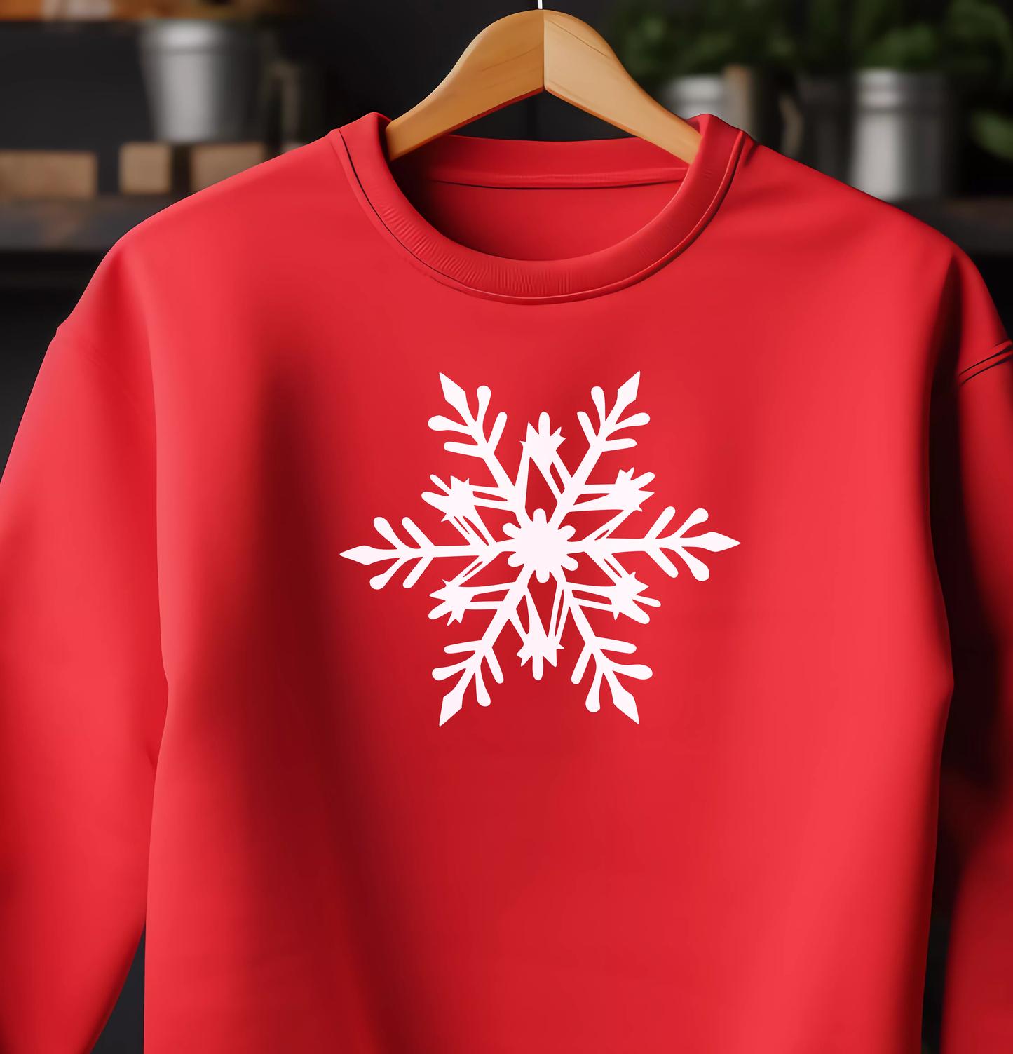 Snowflake Christmas Sweatshirt