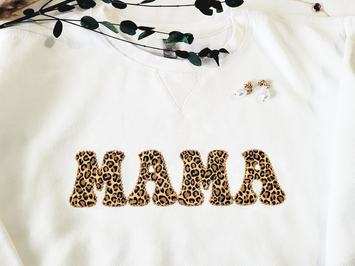 Custom Mama Sweatshirt - Pearl collection