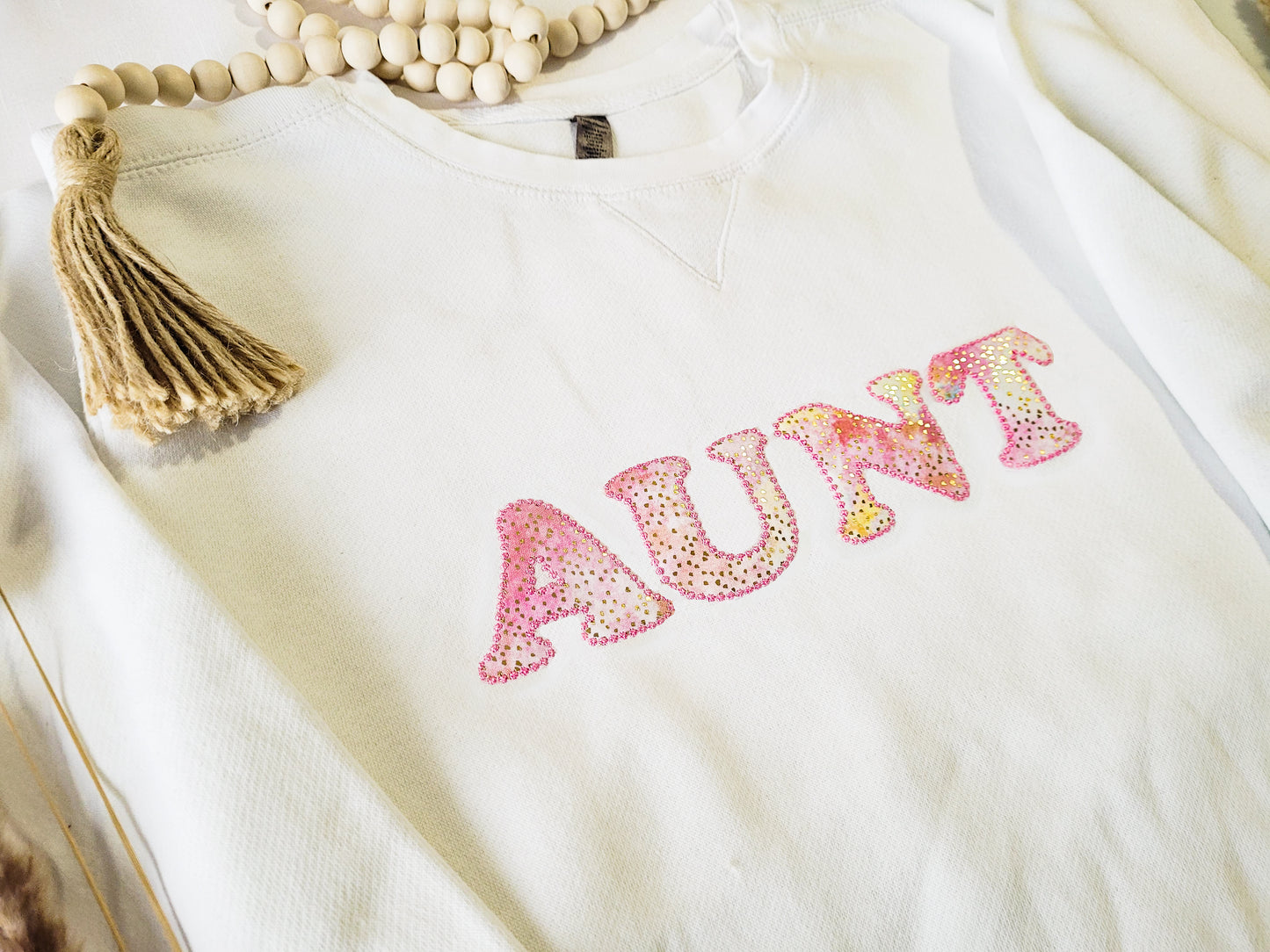 Aunt Sweatshirt - Pearl collection