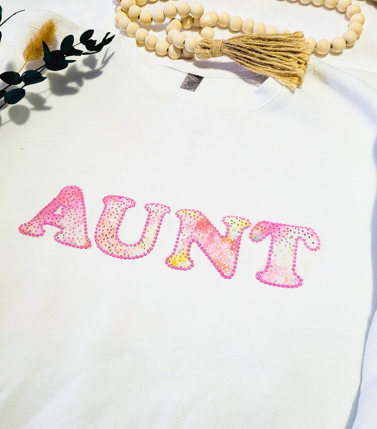 Aunt Sweatshirt - Pearl collection