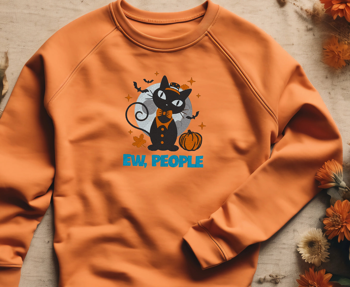 Halloween Ew People Cat sweatshirt