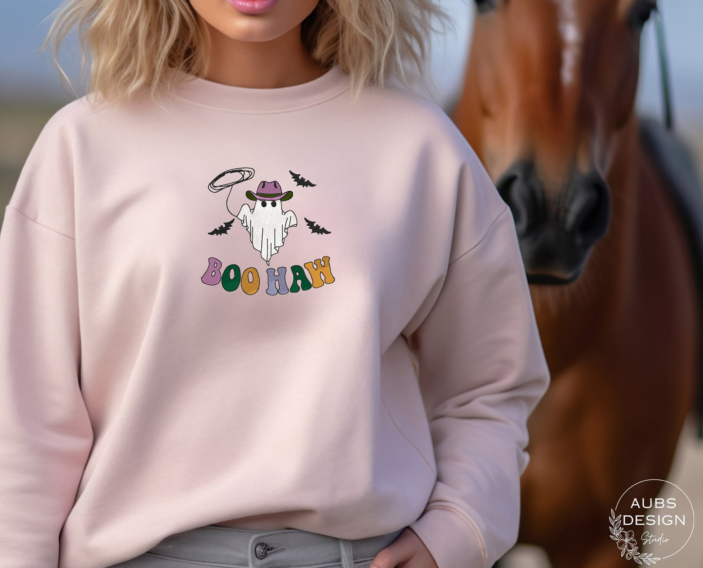 Western Cowgirl sweatshirt Halloween