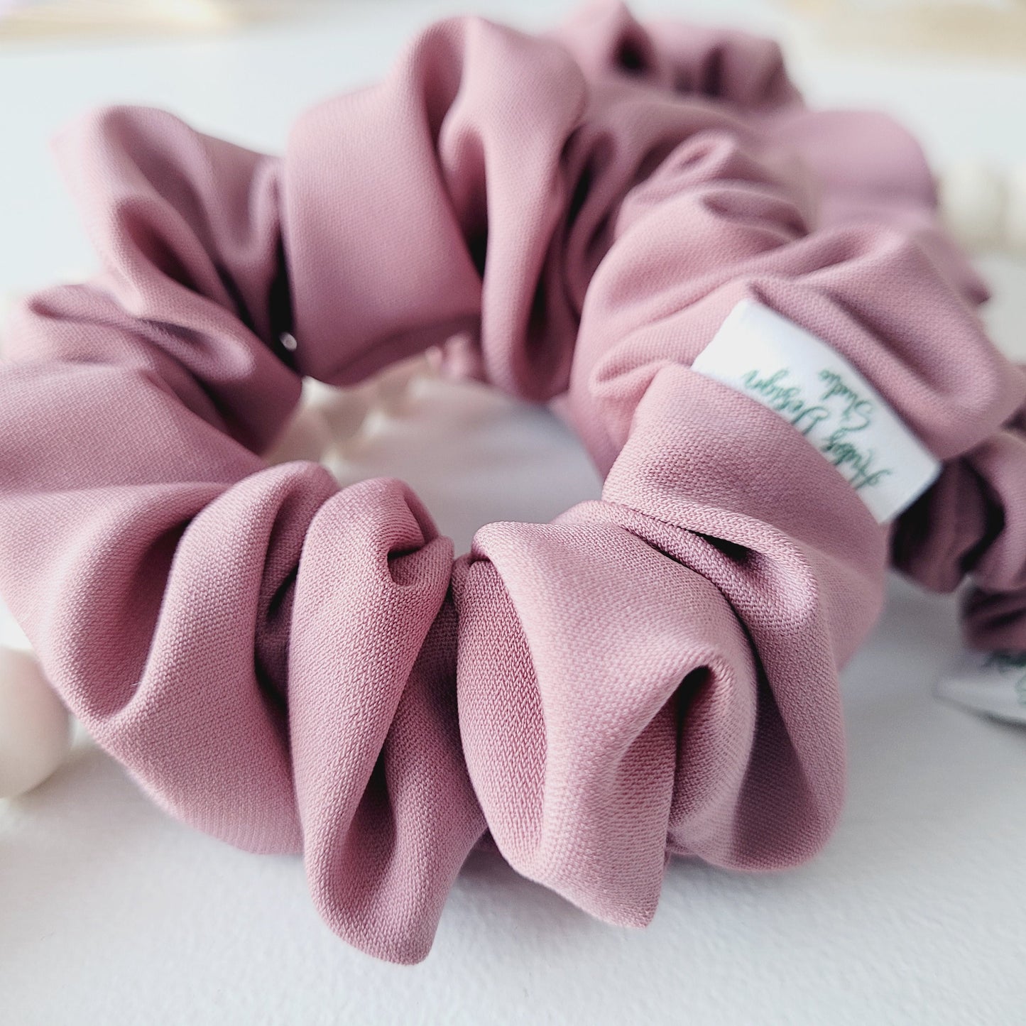 Matte Pink Scrunchie